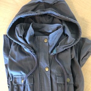 EUC casual cotton trench coat